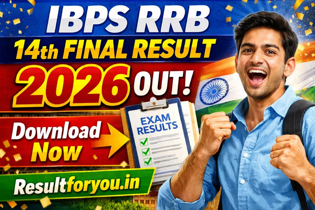 IBPS RRB 14th Final Result 2026 Out-Download Now