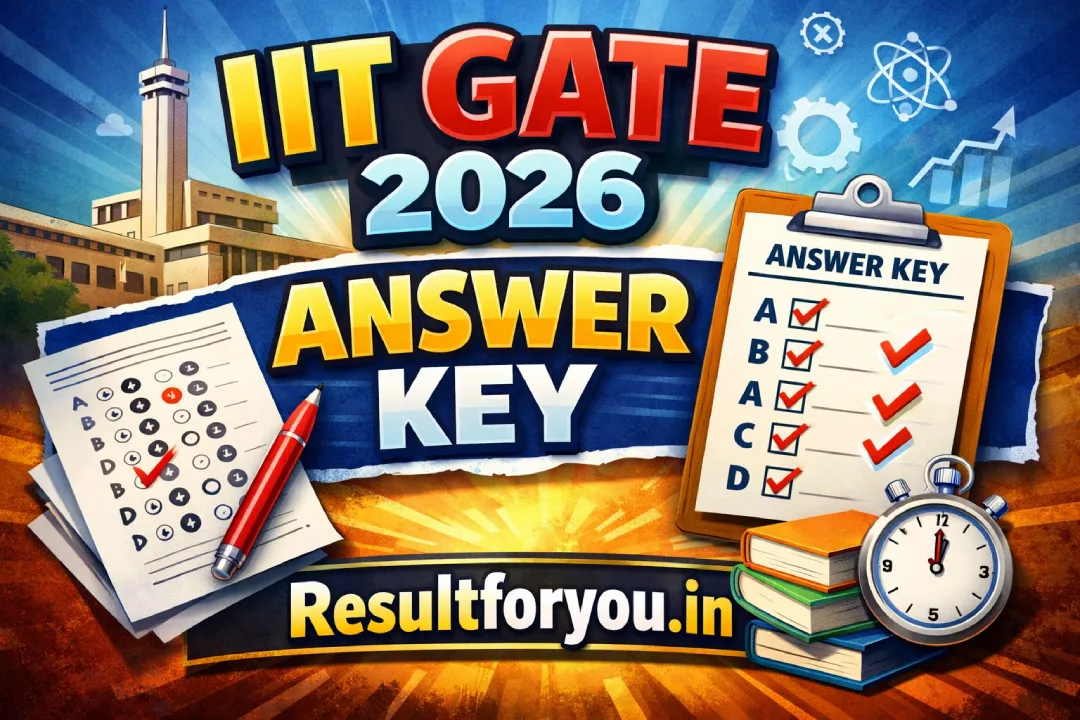 IIT GATE 2026 Answer Key