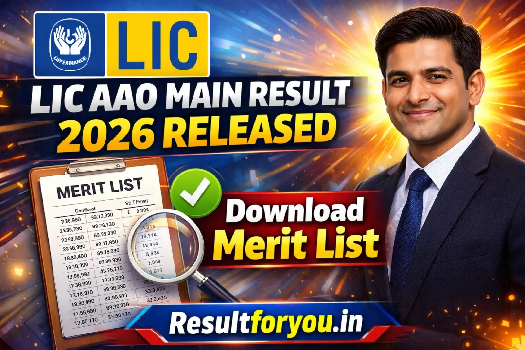 LIC AAO Main Result 2026