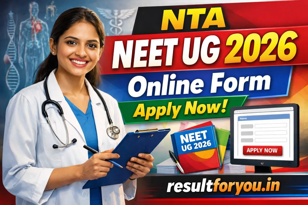 NTA NEET UG 2026 Online Form