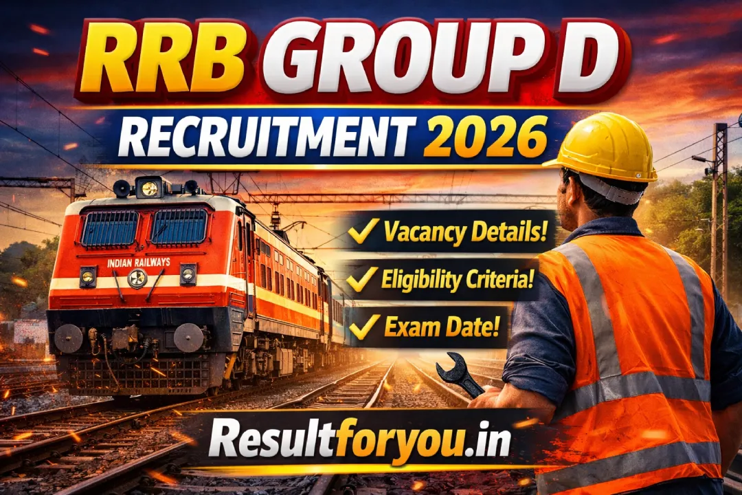 RRB Group D Recruitment 2026