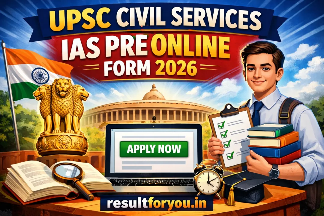 UPSC Civil Services IAS Online Form 2026