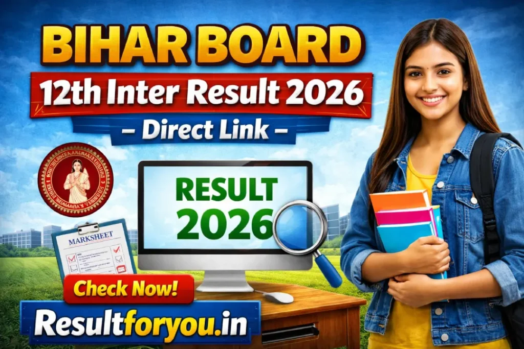 Bihar Board 12th Inter Result 2026