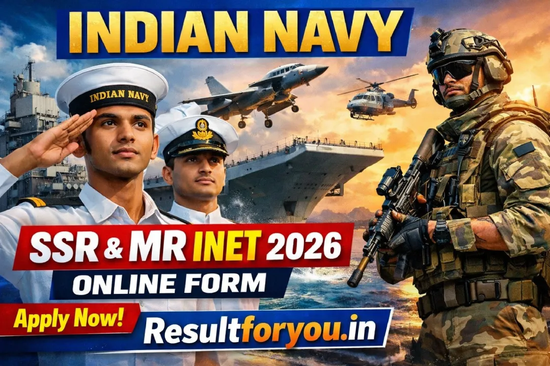 Indian Navy SSR & MR INET 2026 Online Form