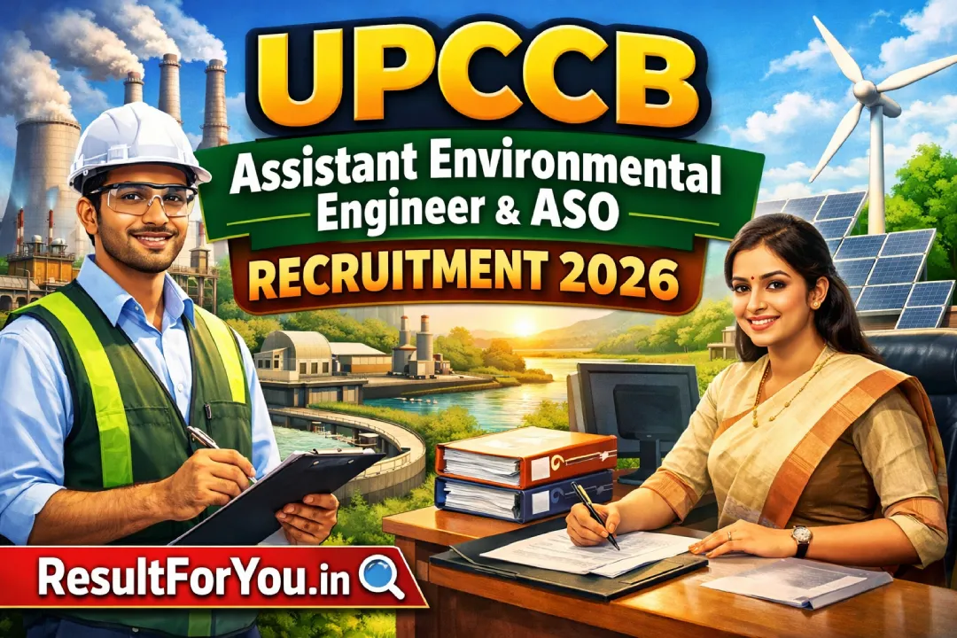 UPPCB Assistant Environmental Engineer & ASO Recruitment 2026