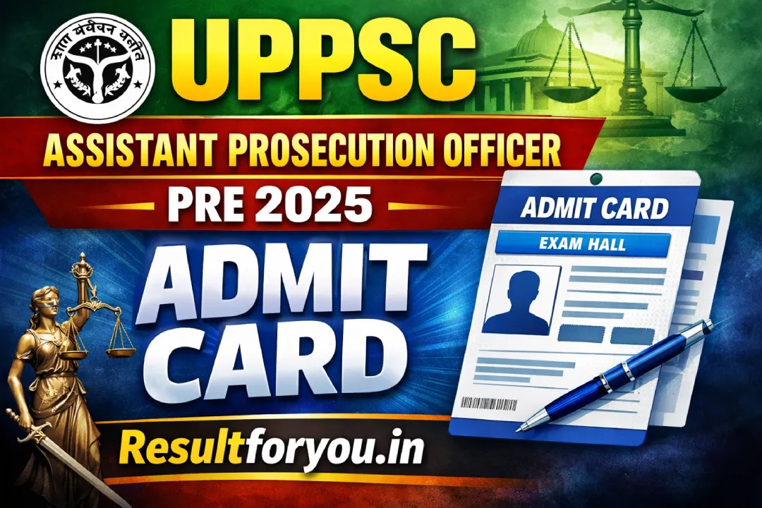 UPPSC Assistant Prosecution Officer Pre 2025
