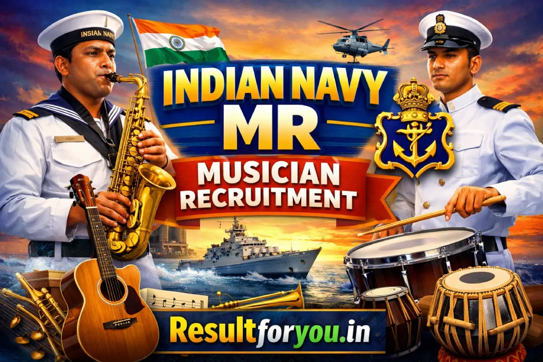 Indian Navy MR Musician Recruitment 02/2026 Batch