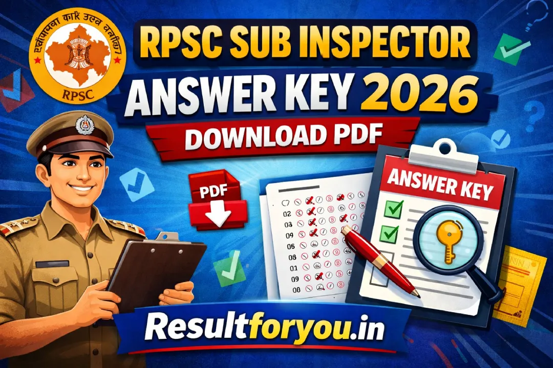 RPSC Sub Inspector