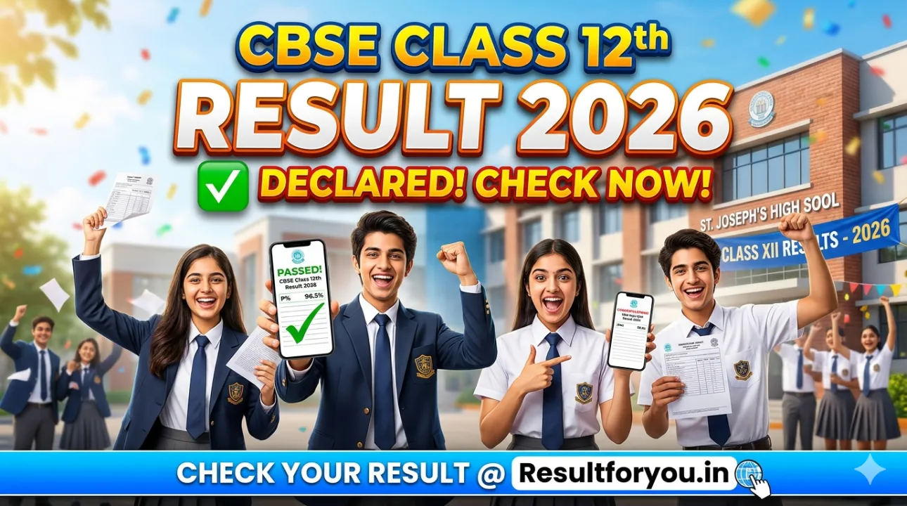 CBSE Class 12th Result 2026