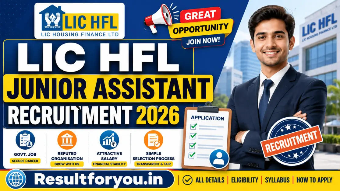 LIC HFL Junior Assistant Recruitment 2026