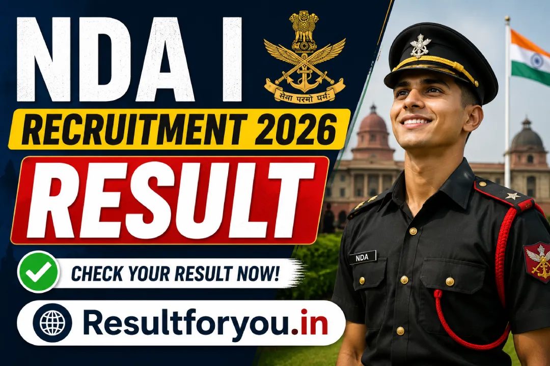 NDA I Recruitment 2026 Result 