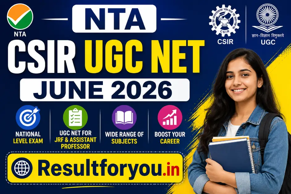 NTA CSIR UGC NET June 2026