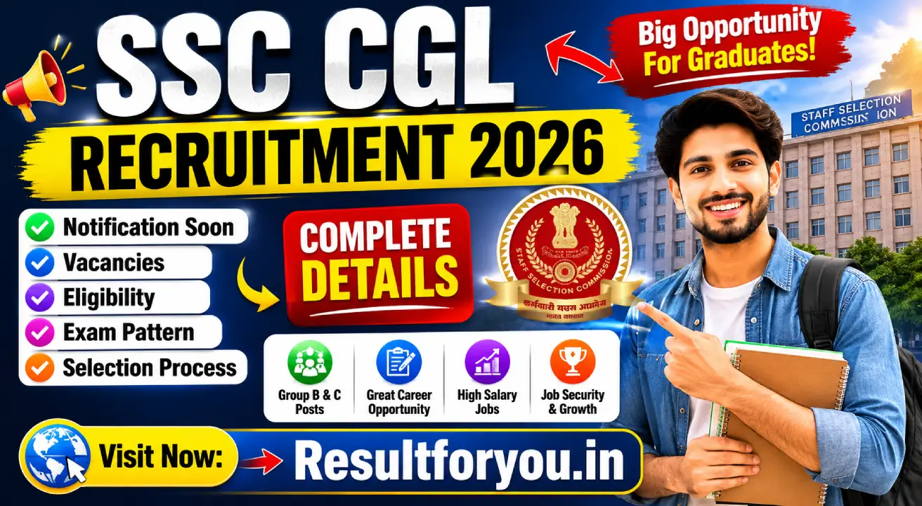 SSC CGL Recruitment 2026