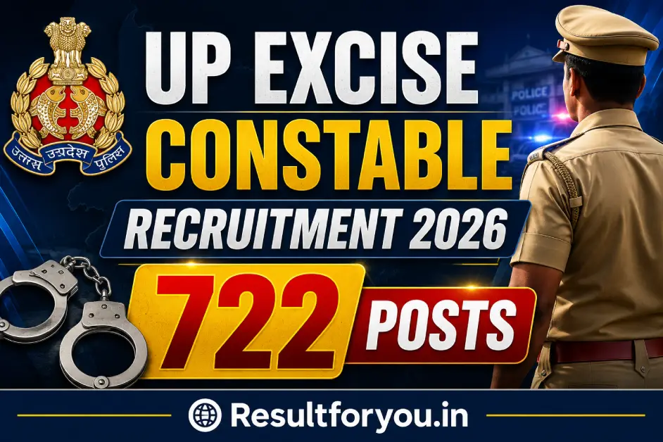 UP Excise Constable Recruitment 2026
